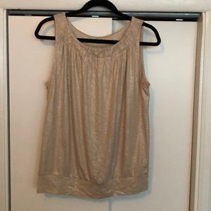 Women’s shimmery tank top